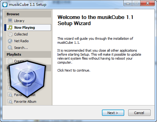 MusikCube(音乐播放器) v1.1官方版