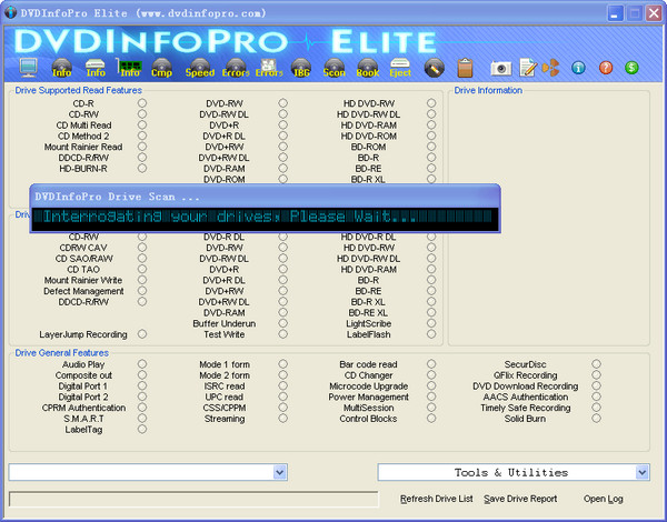 光盘检测工具(DVDInfoPro Elite) v7.110 完美版