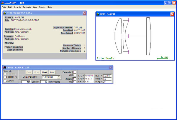 LensVIEW 光学设计软件截图
