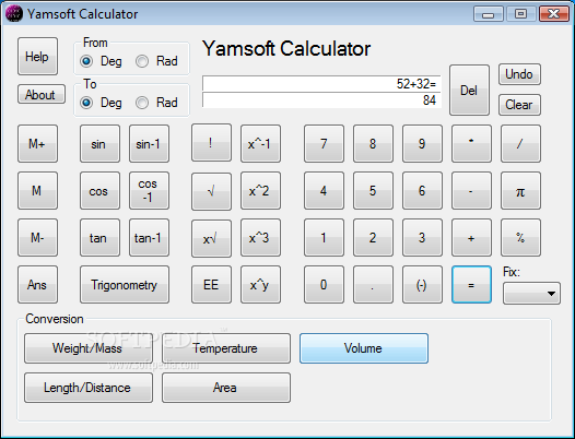 Yamsoft Calculator 1.0.0.5