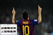 Lionel Messi Windows 7 Theme 1.00