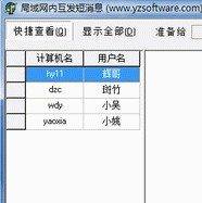 青云局域网内互发短信截图