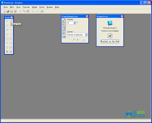 专业字体编辑工具(Fontlab Studio) v5.04免费版