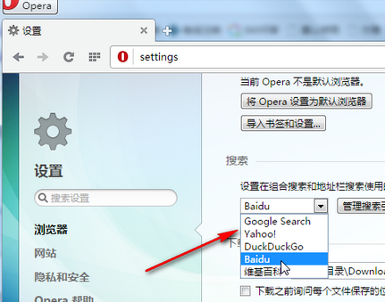 Opera截图
