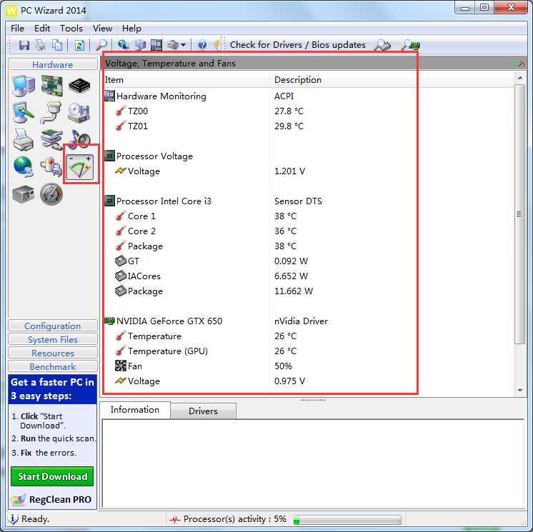 PC Wizard截图
