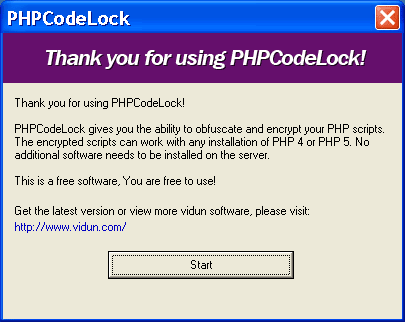 PHP加密专家(PHPCodeLock)截图