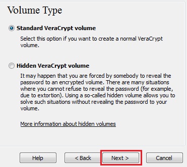 VeraCrypt(硬盘分区加密软件)截图