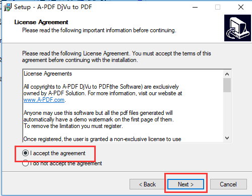 A-PDF DjVu to PDF截图