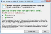 Windows Live Mail Export to PDF 3.2