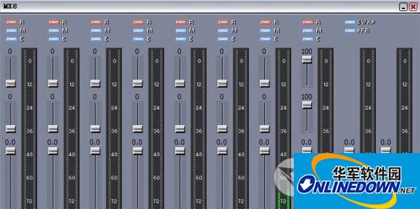 MX8调音台软件截图