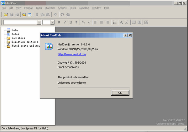 MedCalc(医学统计软件) v16.2官方版