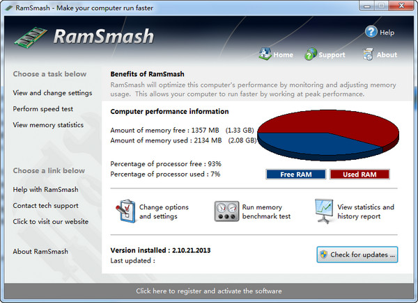 SwiftDog RamSmash（内存管理） v2.10.21.2013免费版
