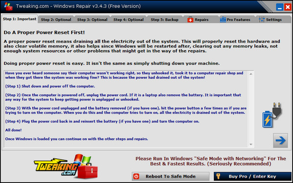 Windows Repair(系统修复工具) v3.9.0.18免费版